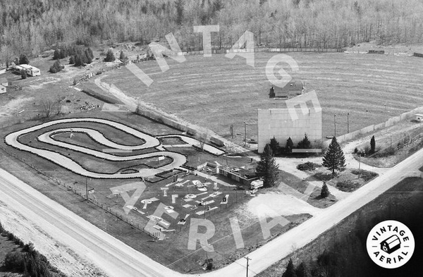 Alpena Drive-In Theatre - Old Aerial (newer photo)